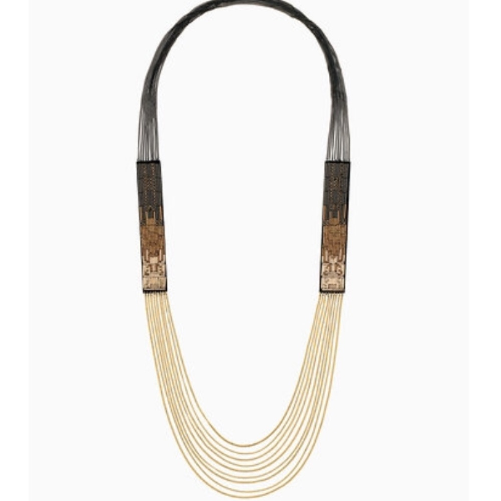 Stella & Dot Jasper Ombre Necklace